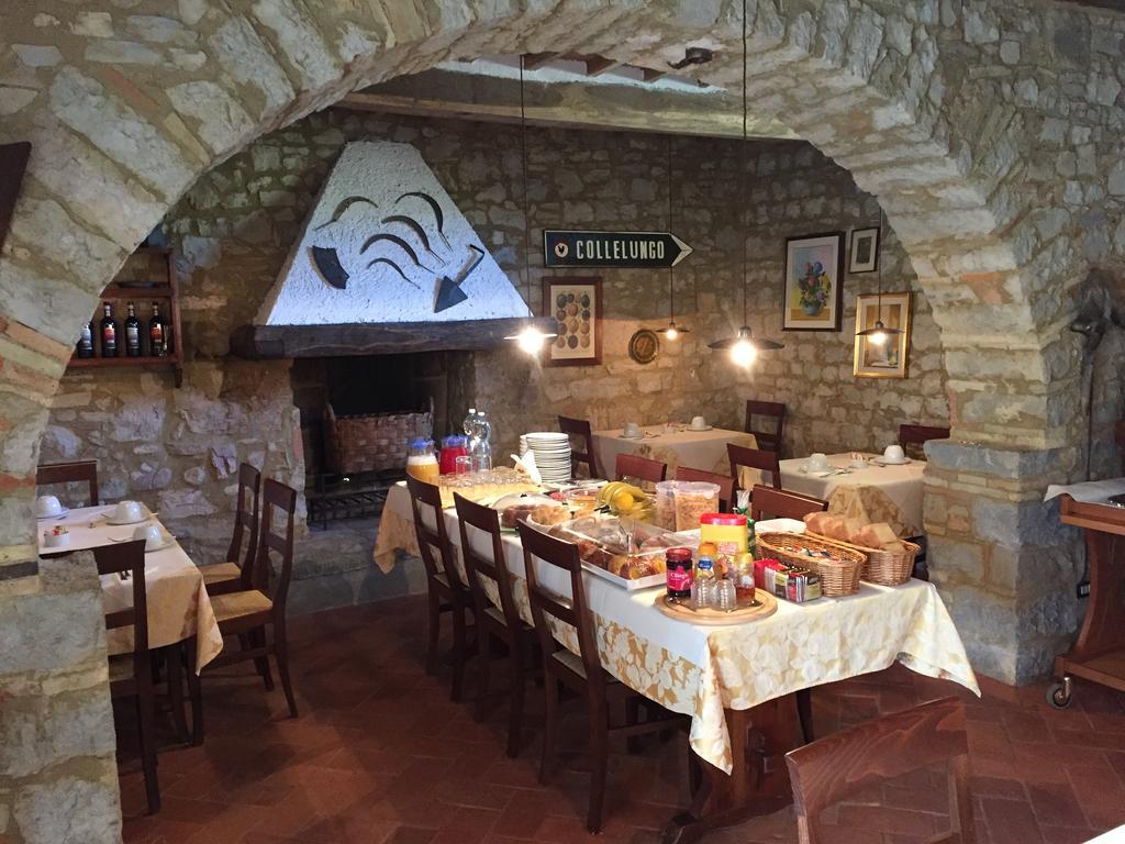Collelungo Pensionat Castellina in Chianti Exteriör bild