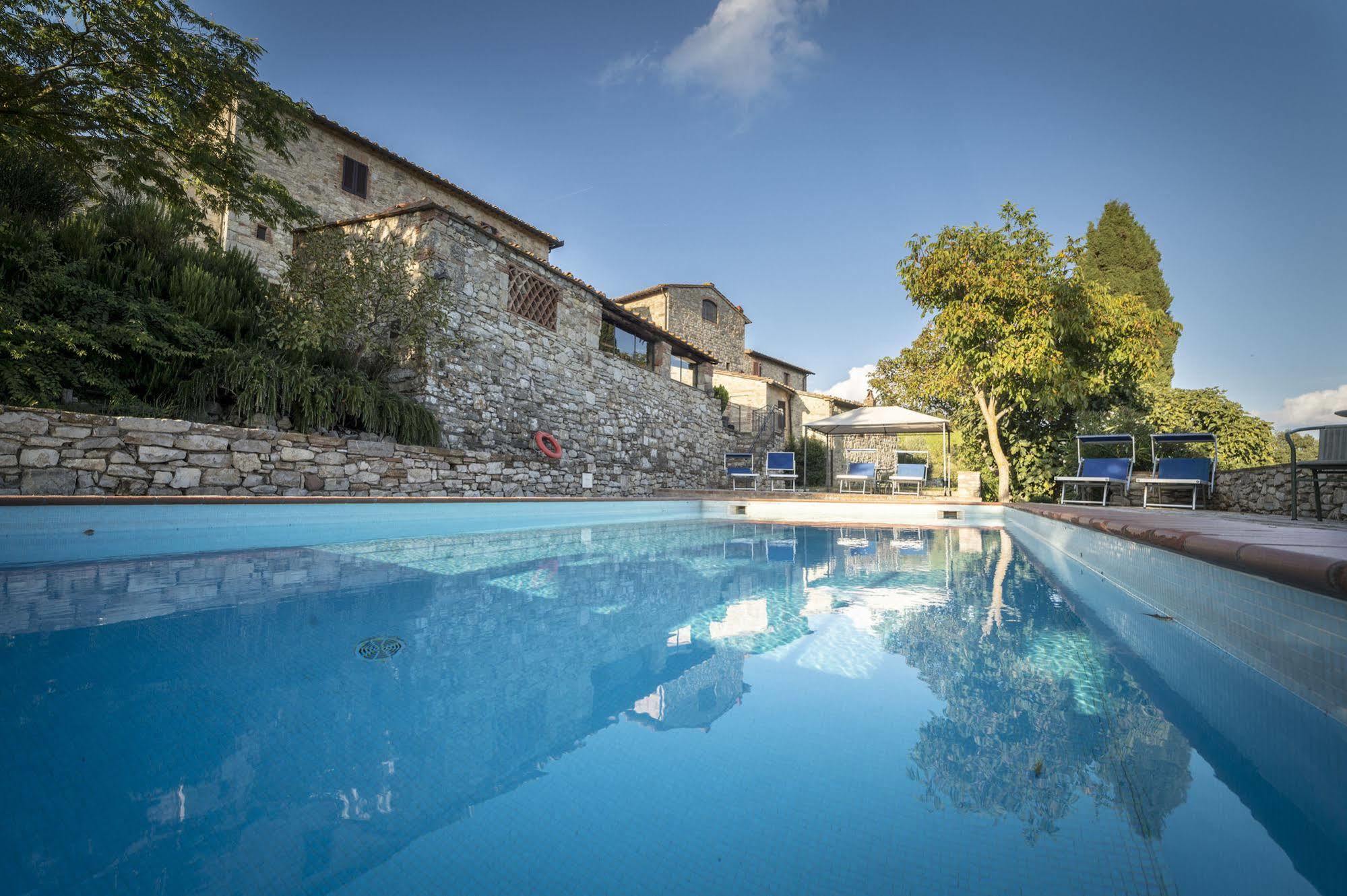 Collelungo Pensionat Castellina in Chianti Exteriör bild
